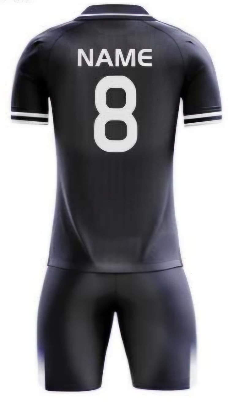 Dunkelblau Ornament Hinten