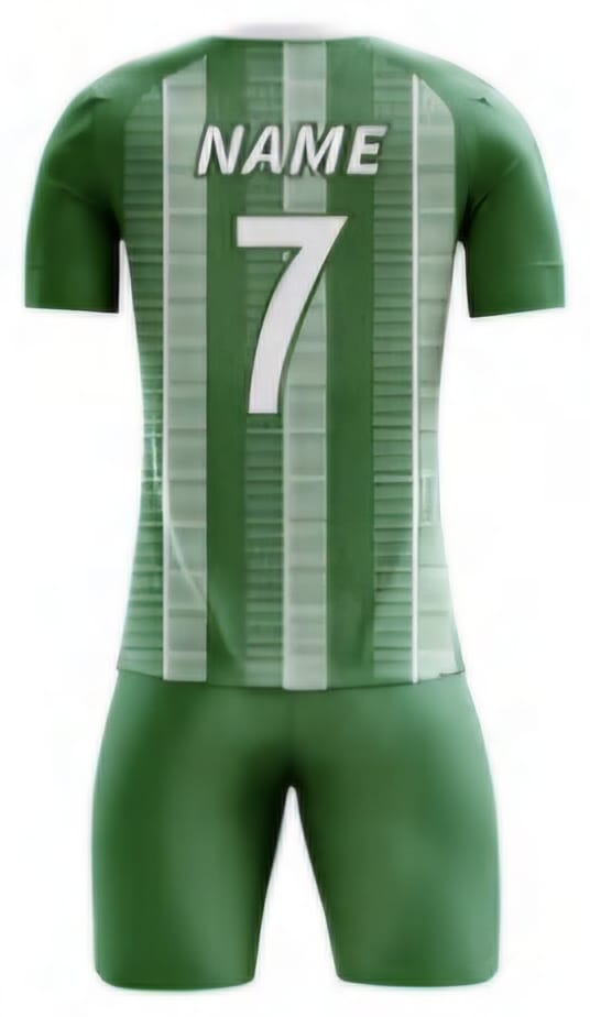 Grün Chevron Hinten