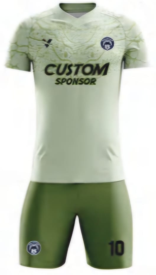 Grün/Weiß Graffiti