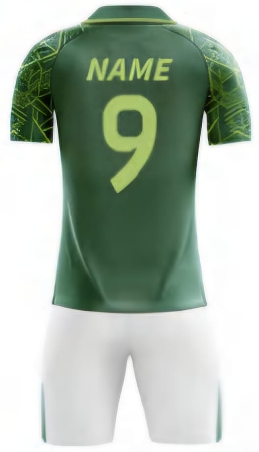 Oliv Streifen Hinten