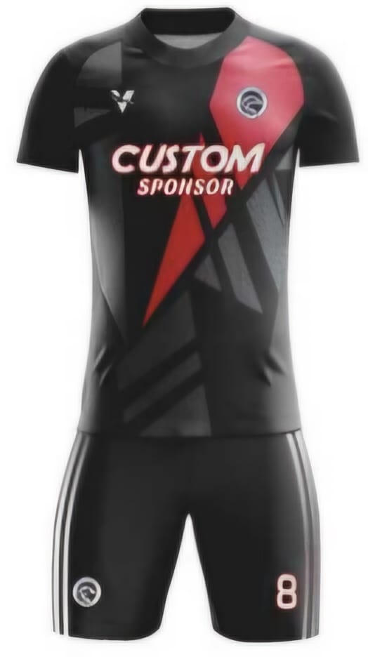 Schwarz/Rot Diagonal