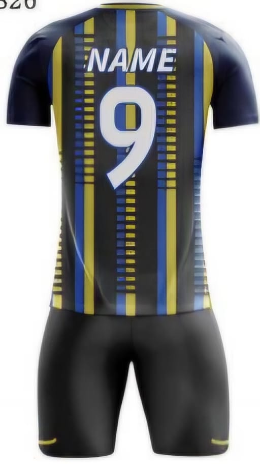 Schwarz Streifen Hinten