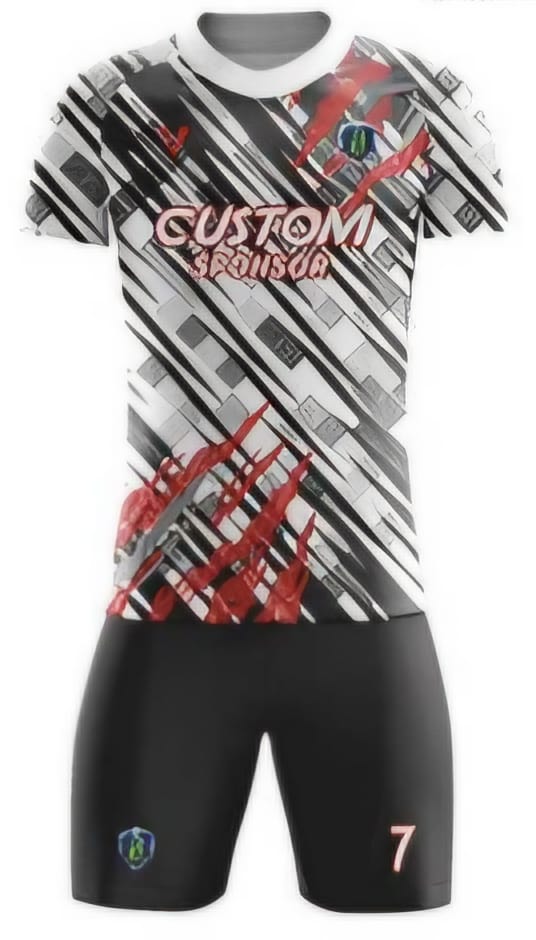 Weiß/Schwarz Einfarbig