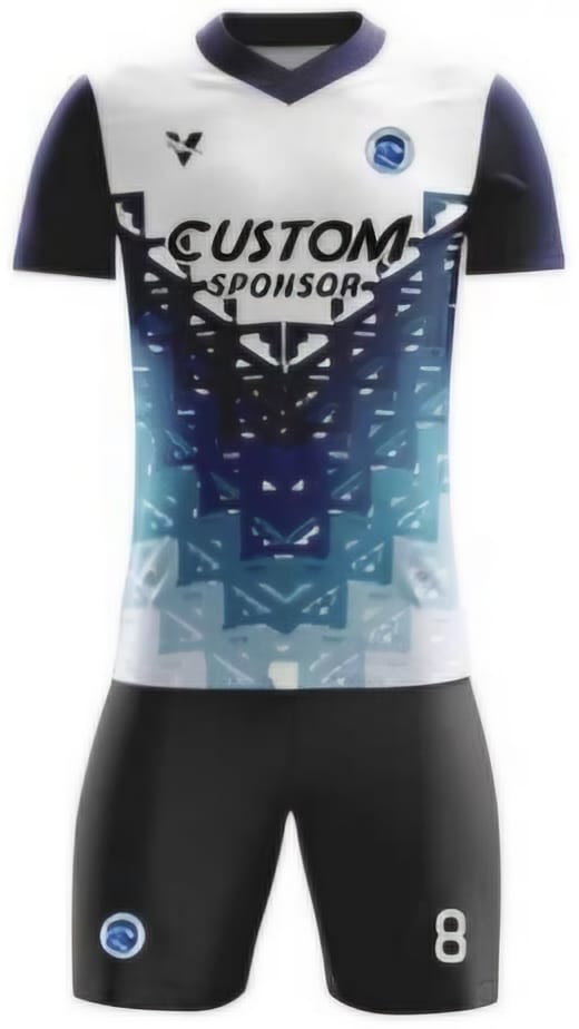 Weiß/Blau City Blue